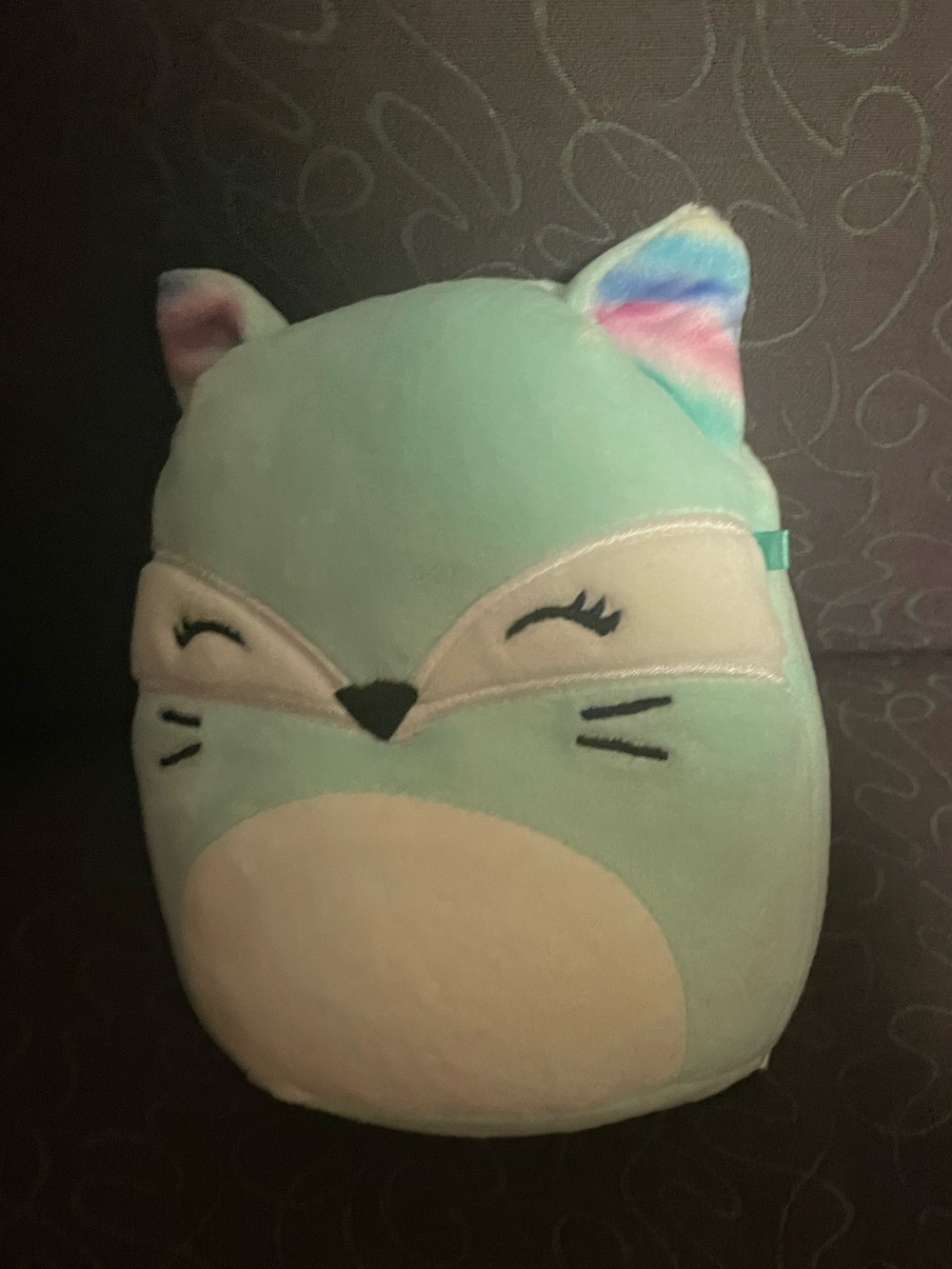 Teal fox squishmallow
